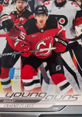 Хоккей. Карточка Graeme Clarke - Грэм Кларк New Jersey Devils/Нью-Джерси НХЛ/NHL