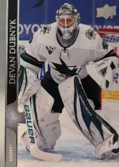 Хоккей Карточка Devan Dubnyk-Деван Дубник San Jose Sharks/Сан-Хосе Шаркс НХЛ/NHL