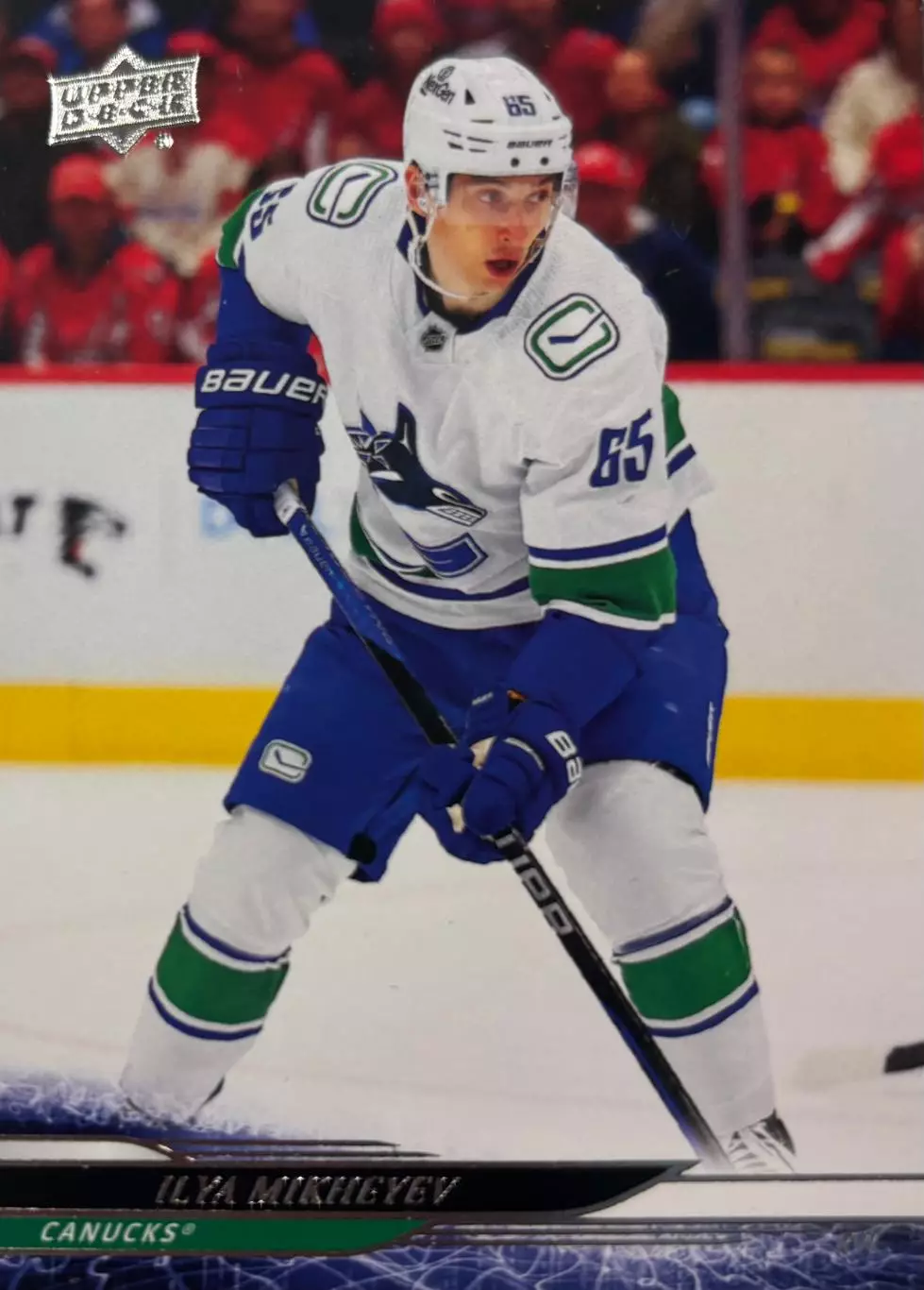 Карточка Илья Михеев Vancouver Canucks/Ванкувер Кэнакс,Авангард Омск НХЛ/NHL/КХЛ
