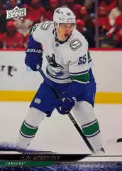 Карточка Илья Михеев Vancouver Canucks/Ванкувер Кэнакс,Авангард Омск НХЛ/NHL/КХЛ