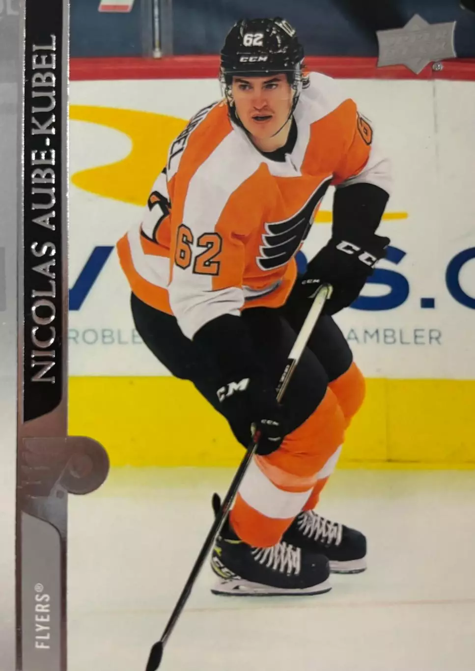 Хоккей Карточка Nicolas Aube-Kubel-Николя Обе-Кубель Philadelphia Flyers НХЛ-NHL