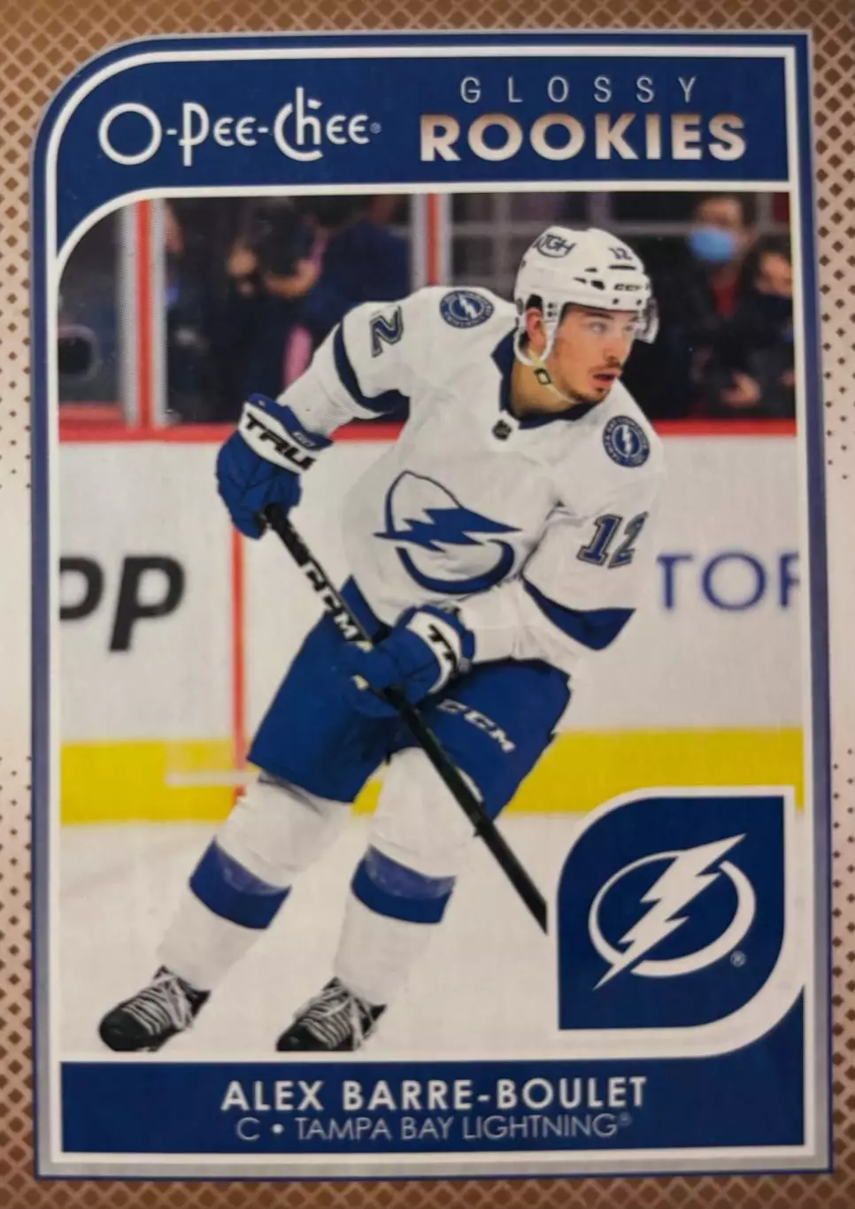 Хоккей. Карточка Alex Barre-Boulet/Алекс Барре-Булет Tampa Bay/Тампа Бэй НХЛ/NHL