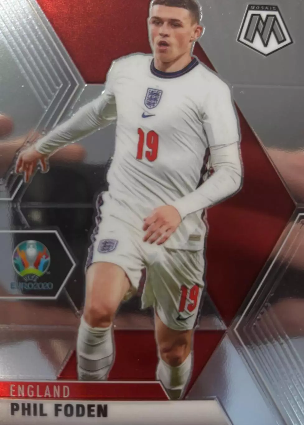 Футбол. Карточка Phil Foden/Фил Фоден Англия, Манчестер Сити Евро/Euro 2020
