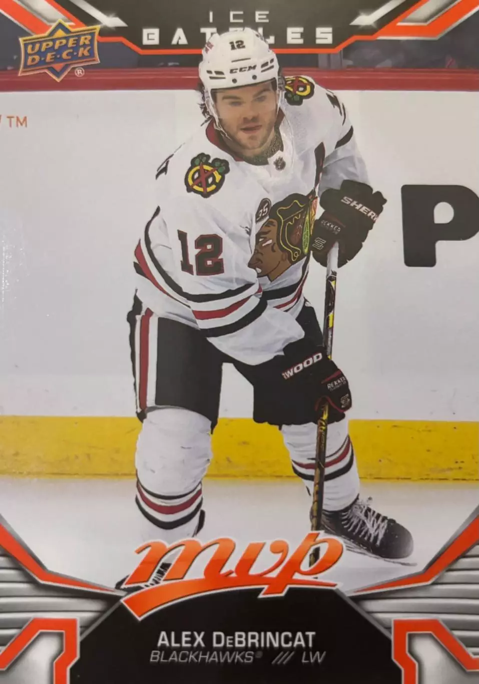 Хоккей Карточка Alex DeBrincat-Алекс Дебринкэт Chicago Blackhawks-Чикаго NHL-НХЛ