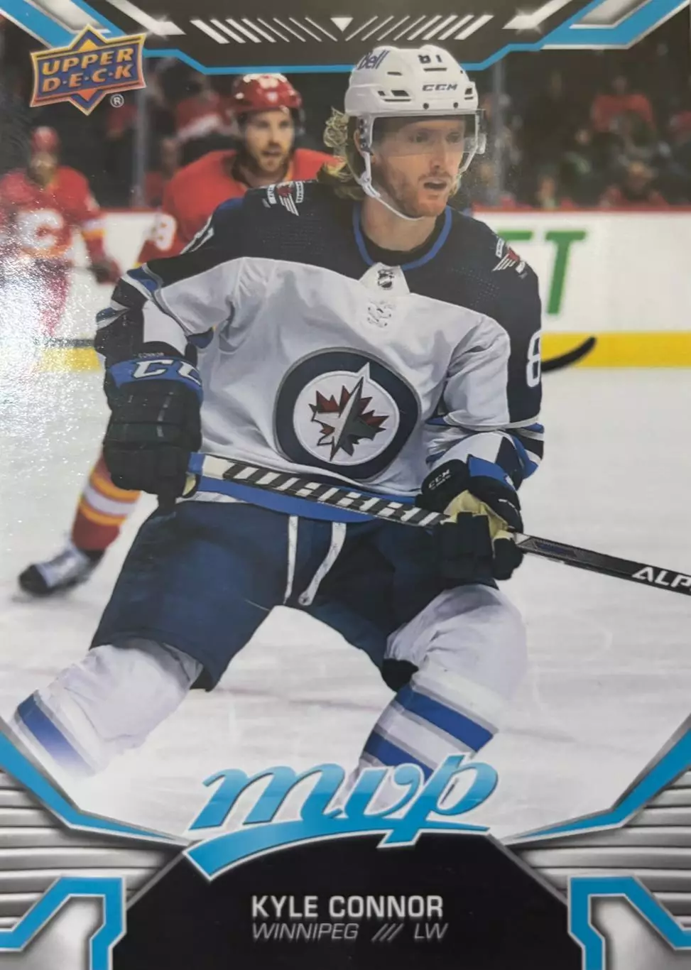 Хоккей. Карточка Kyle Connor/Кайл Коннор Winnipeg Jets/Виннипег Джетс НХЛ/NHL