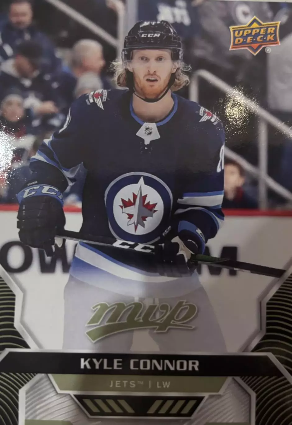 Хоккей. Карточка Kyle Connor/Кайл Коннор Winnipeg Jets/Виннипег Джетс НХЛ-NHL