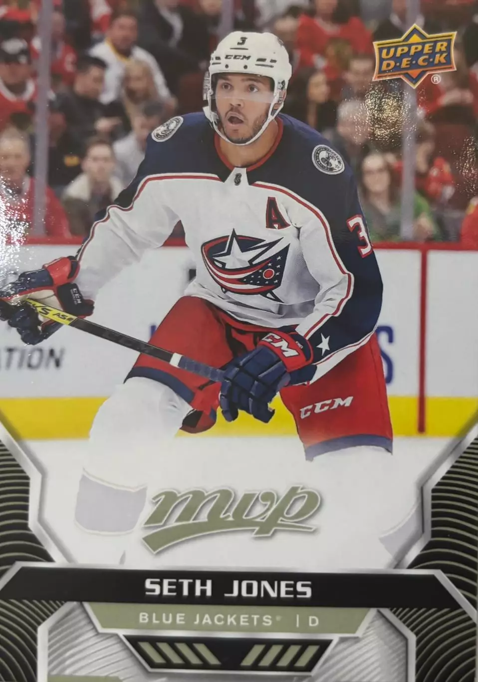 Хоккей. Карточка Seth Jones - Сет Джонс Columbus Blue Jackets - Коламбус НХЛ NHL