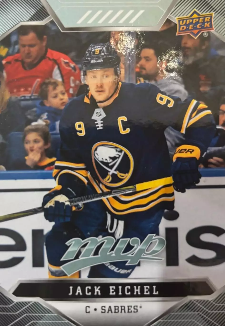 Хоккей. Карточка Jack Eichel-Джек Айкел Buffalo Sabres - Баффало Сейбрз НХЛ/NHL