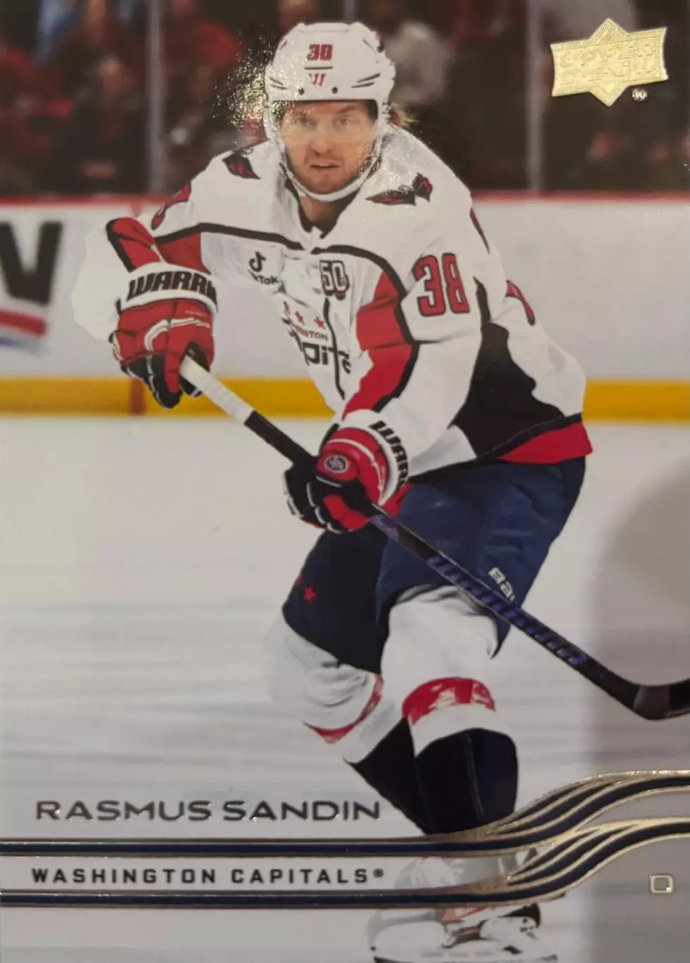 Карточка Rasmus Sandin - Расмус Сандин Washington Capitals - Вашингтон НХЛ/NHL