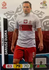 Футбол. Карточка Дариуш Дудка Польша, Осер, Висла Краков Euro/Евро 2012 Panini