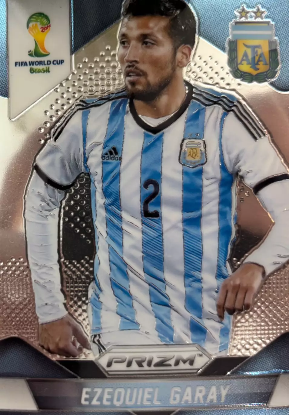 Футбол. Карточка Эсекьель Гарай Аргентина, Зенит Чемпионат Мира 2014 PANINI