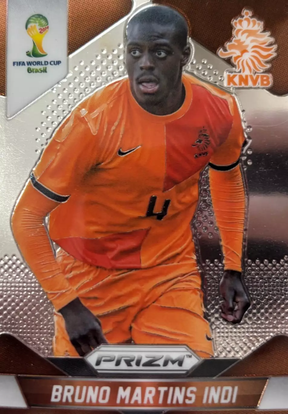 Футбол. Карточка Martins Indi/Мартинс Инди Нидерланды Чемпионат Мира 2014 PANINI