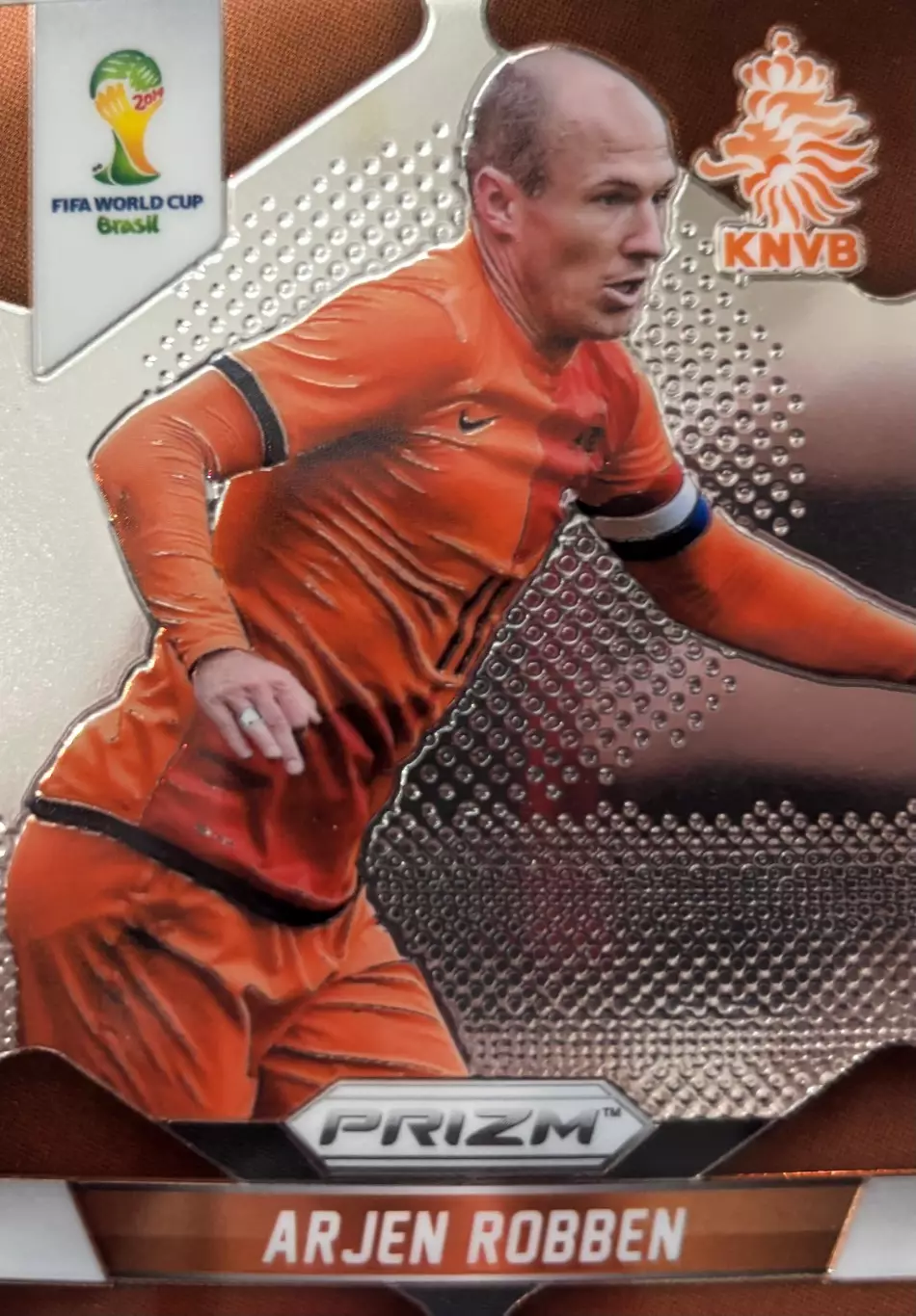 Футбол. Карточка Arjen Robben/Арьен Роббен Нидерланды Чемпионат Мира 2014 Panini