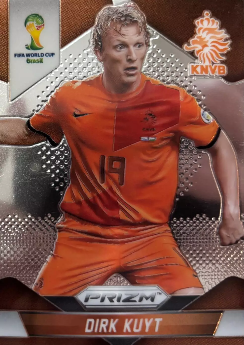 Футбол. Карточка Dirk Kuyt / Дирк Кейт Нидерланды Чемпионат Мира 2014 Panini