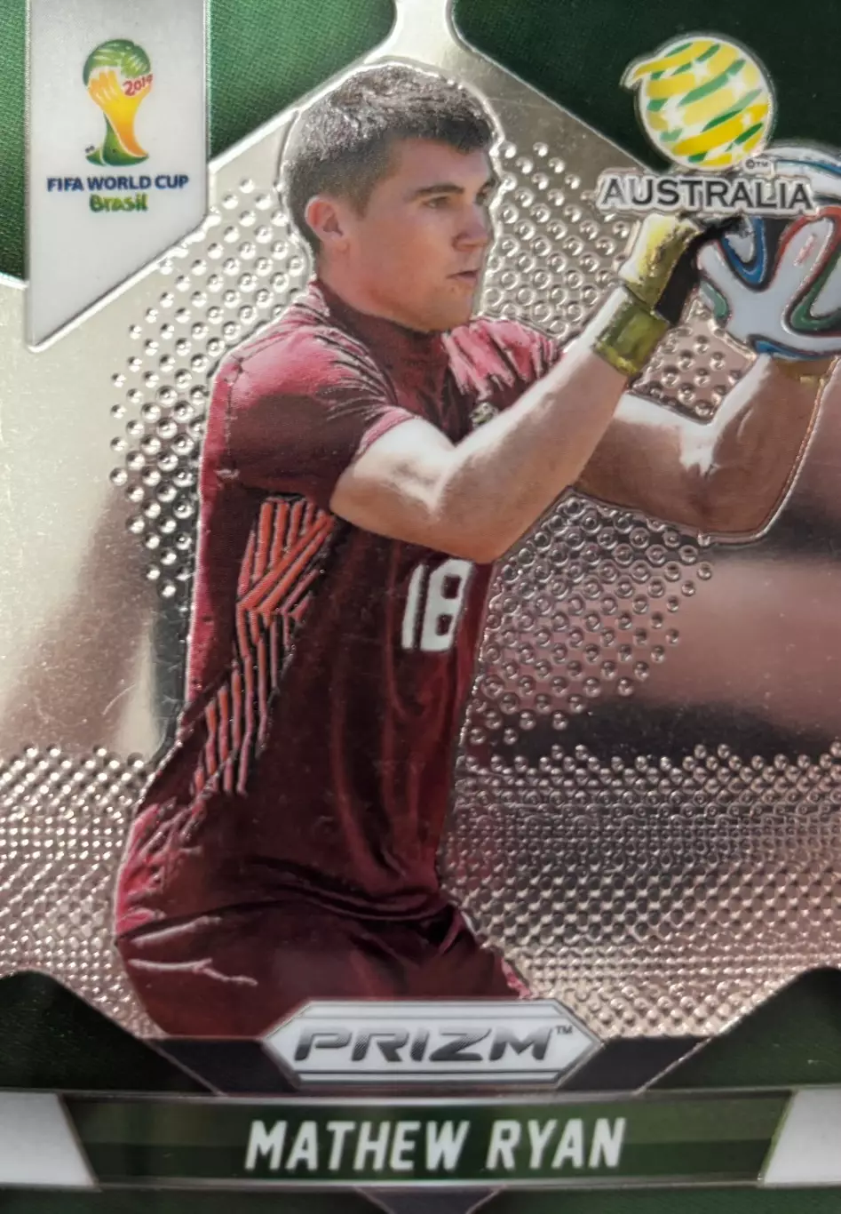 Футбол. Карточка Mathew Ryan/Мэтью Райан Австралия Чемпионат Мира 2014 Panini