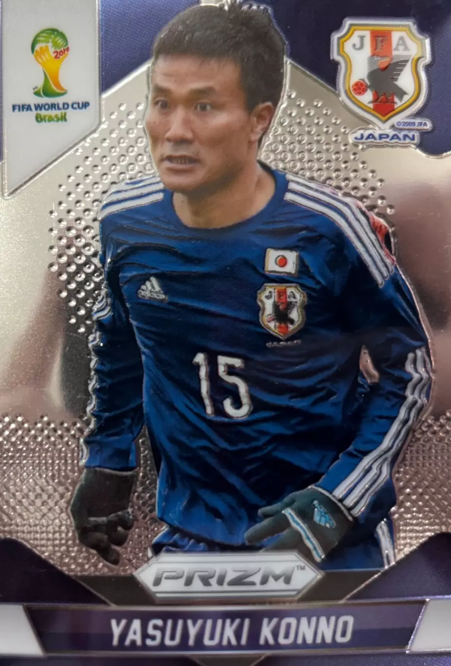 Футбол. Карточка Yasuyuki Konno/Ясуюки Конно Япония Чемпионат Мира 2014 Panini