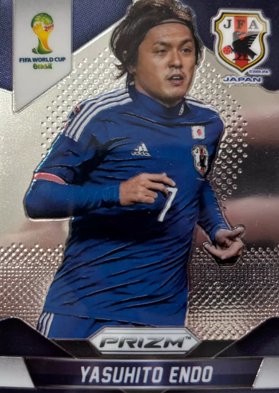 Футбол. Карточка Yasuhito Endo/Ясухито Эндо Япония Чемпионат Мира 2014 Panini