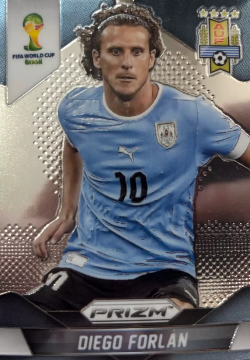 Футбол. Карточка Diego Forlan/Диего Форлан Уругвай, Атлетико Чемпионат Мира