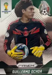 Футбол Карточка Guillermo Ochoa/Гильермо Очоа Мексика Чемпионат Мира 2014 Panini