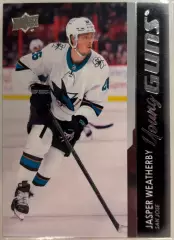 Карточка Jasper Weatherby/Джаспер Уэзерби San Jose Sharks/Сан-Хосе Шаркс НХЛ/NHL