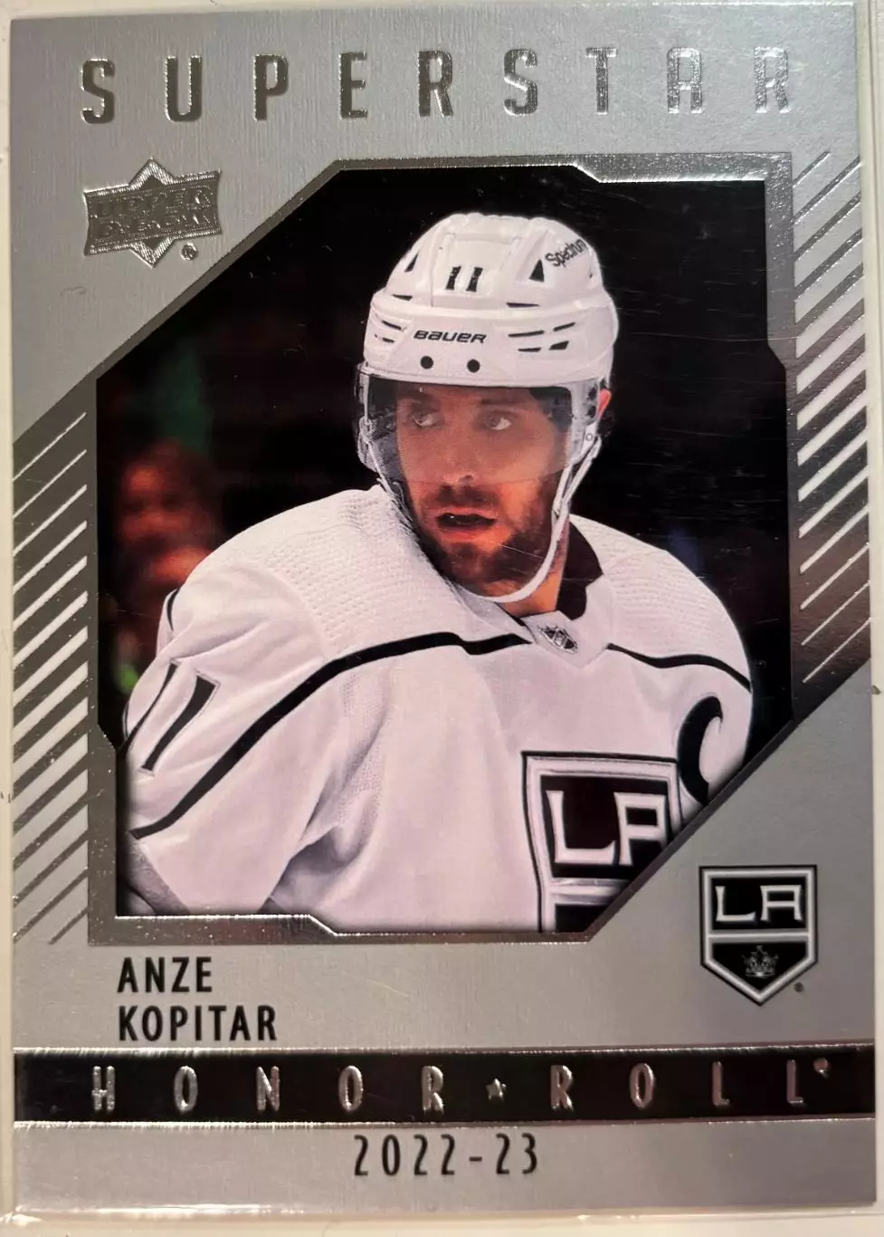 Карточка Anze Kopitar-Анже Копитар Los Angeles Kings/Лос-Анджелес Кингз НХЛ NHL