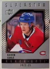Карточка Kaiden Guhle-Кайден Гуле Montreal Canadiens-Монреаль Канадиенс НХЛ/NHL