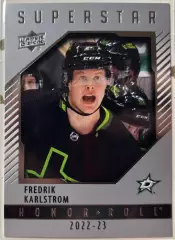 Хоккей. Карточка Fredrik Karlstrom-Фредрик Карлстром Dallas Stars-Даллас НХЛ/NHL