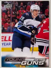 Хоккей. Карточка Jeff Malott - Джефф Малотт Winnipeg Jets-Виннипег Джетс НХЛ/NHL