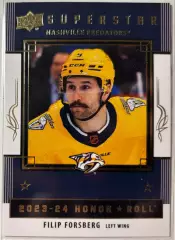 Карточка Filip Forsberg - Филип Форсберг Nashville Predators - Нэшвилл НХЛ NHL