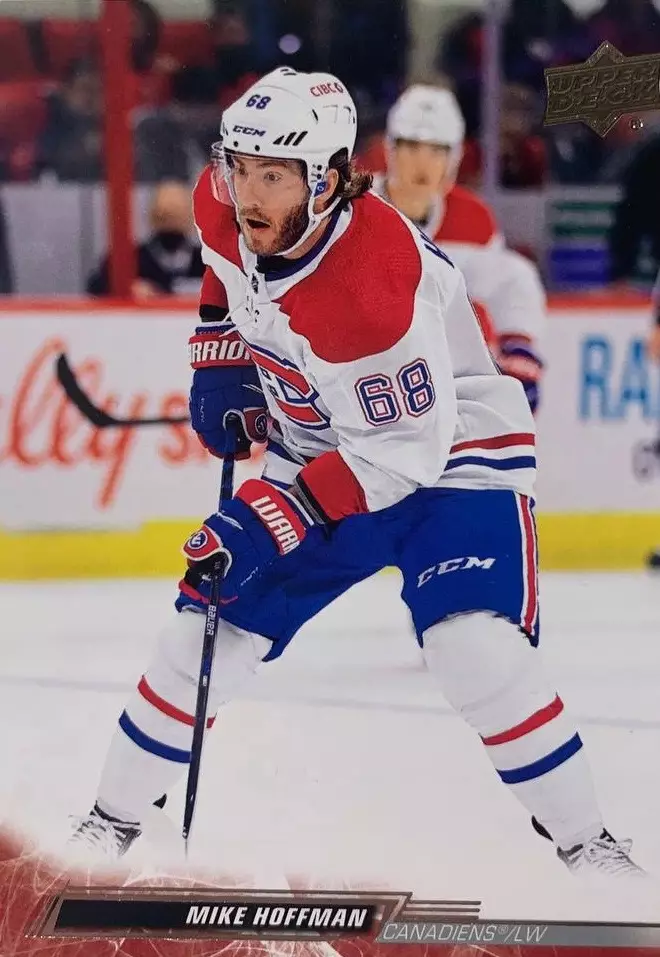 Хоккей. Карточка Mike Hoffman-Майк Хоффман Montreal Canadiens - Монреаль НХЛ/NHL