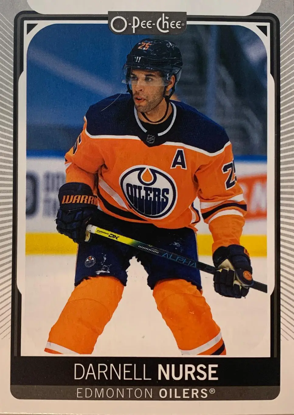 Хоккей. Карточка Darnell Nurse - Дарнелл Нерс Edmonton Oilers - Эдмонтон НХЛ/NHL