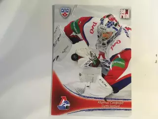 Хоккей. Карточка Кертис Сэнфорд Локомотив Ярославль КХЛ/KHL сезон 2013-2014