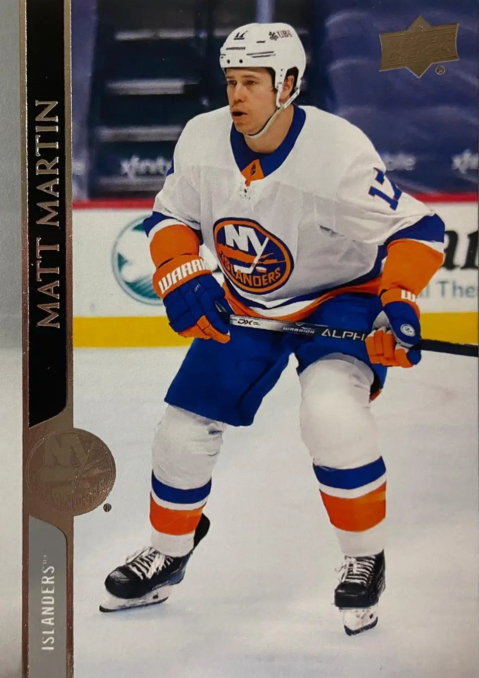 Хоккей. Карточка Matt Martin - Мэтт Мартин New York Islanders-Айлендерс НХЛ/NHL