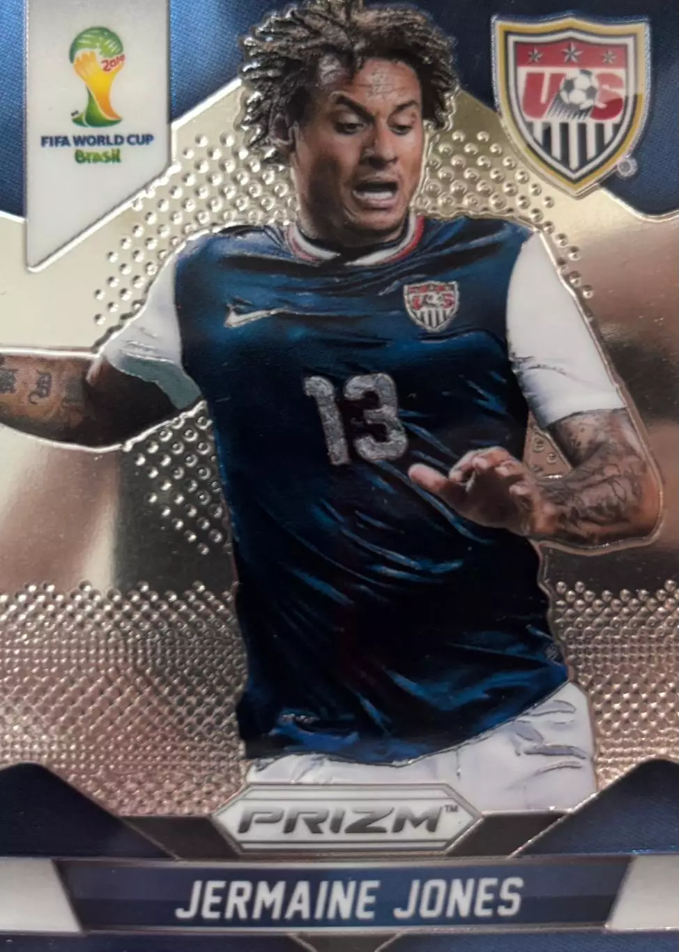 Футбол. Карточка Джермейн Джонс США, Шальке 04 Чемпионат Мира 2014 Panini