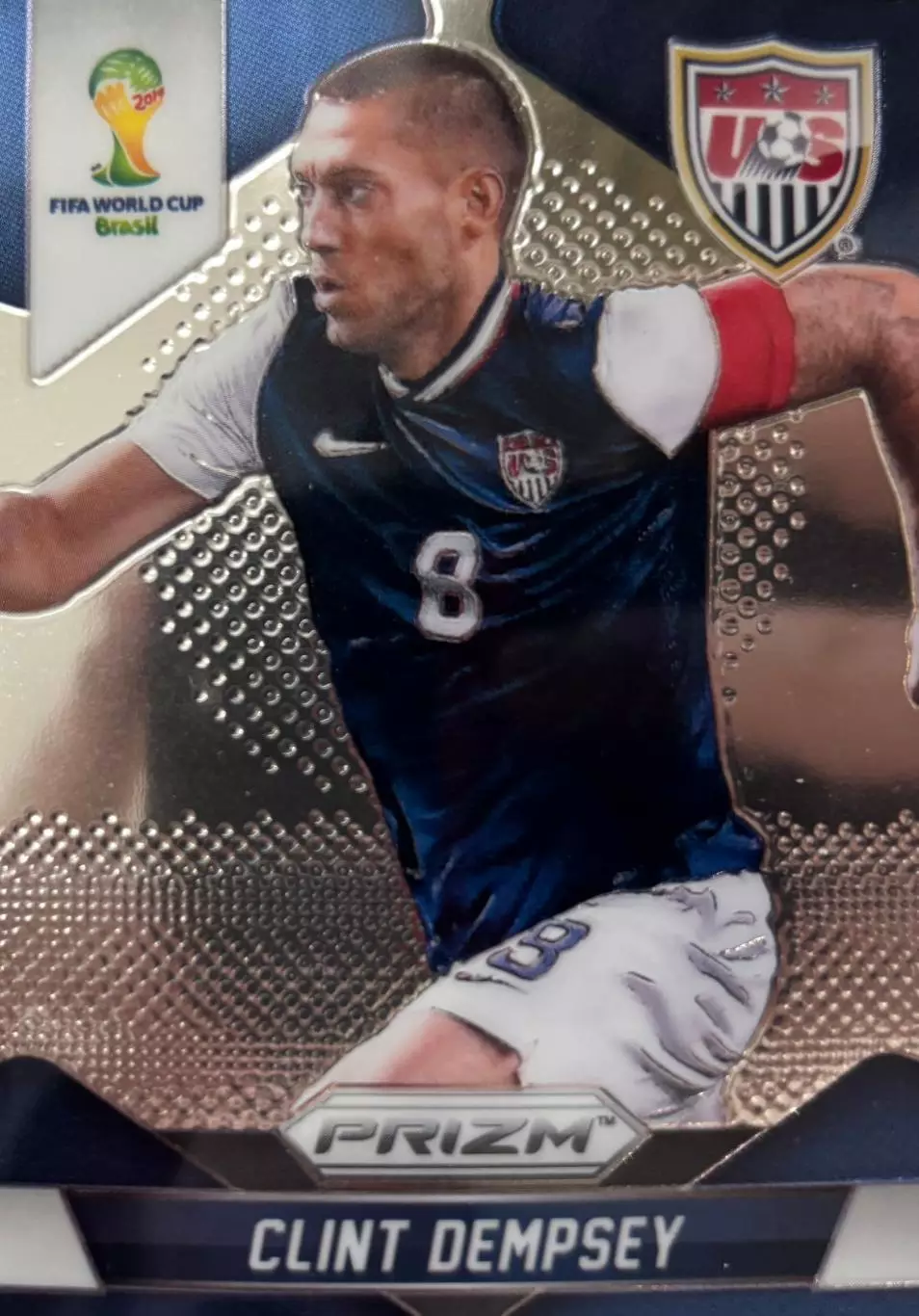 Футбол. Карточка Clint Dempsey/Клинт Демпси США Чемпионат Мира 2014 Panini