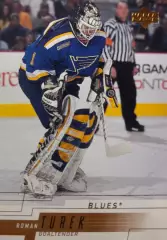 Хоккей. Карточка Roman Turek-Роман Турек St. Louis Blues/Сент-Луис Блюз НХЛ/NHL