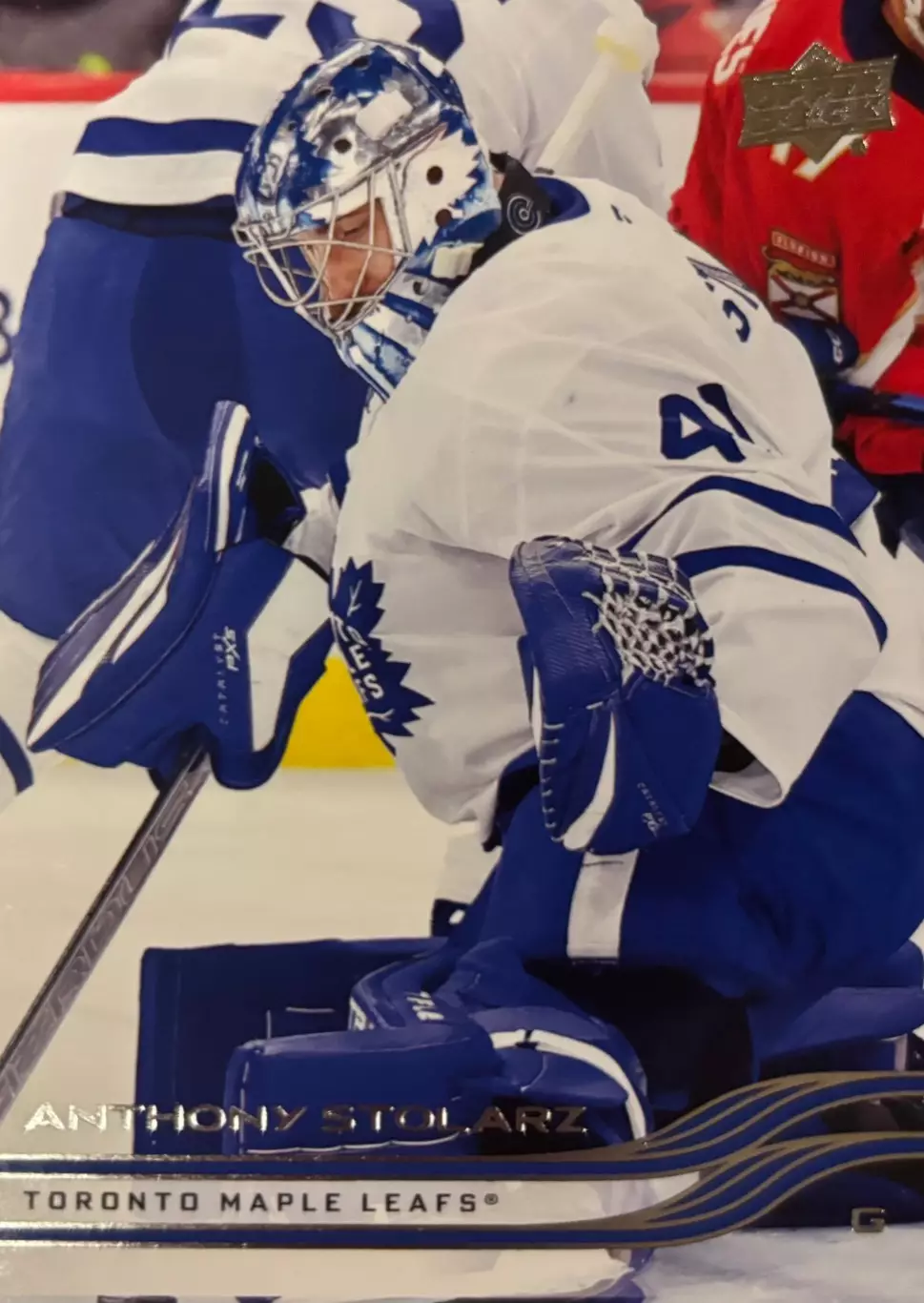 Карточка Anthony Stolarz - Энтони Столарц Toronto Maple Leafs - Торонто НХЛ/NHL