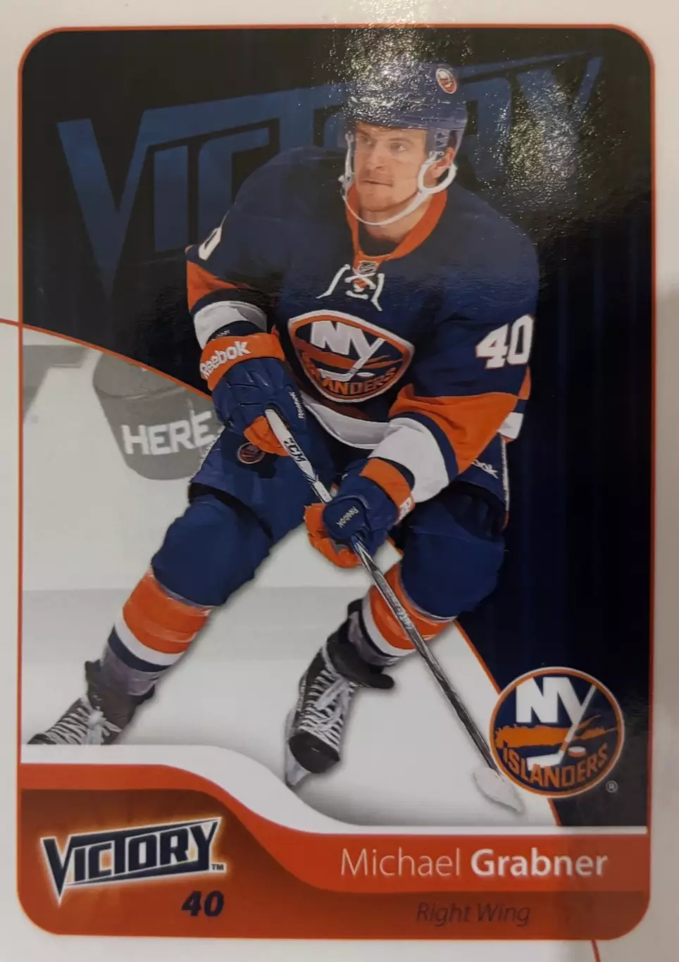 Карточка Michael Grabner - Михаэль Грабнер New York Islanders-Айлендерс НХЛ/NHL