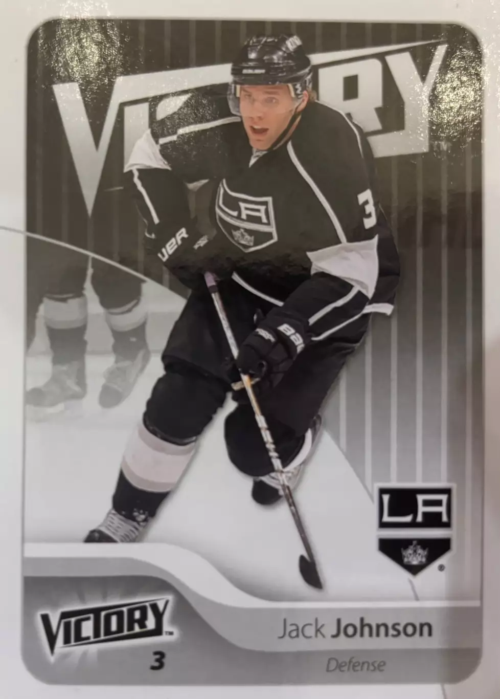 Карточка Jack Johnson-Джек Джонсон Los Angeles Kings/Лос-Анджелес Кингз НХЛ/NHL