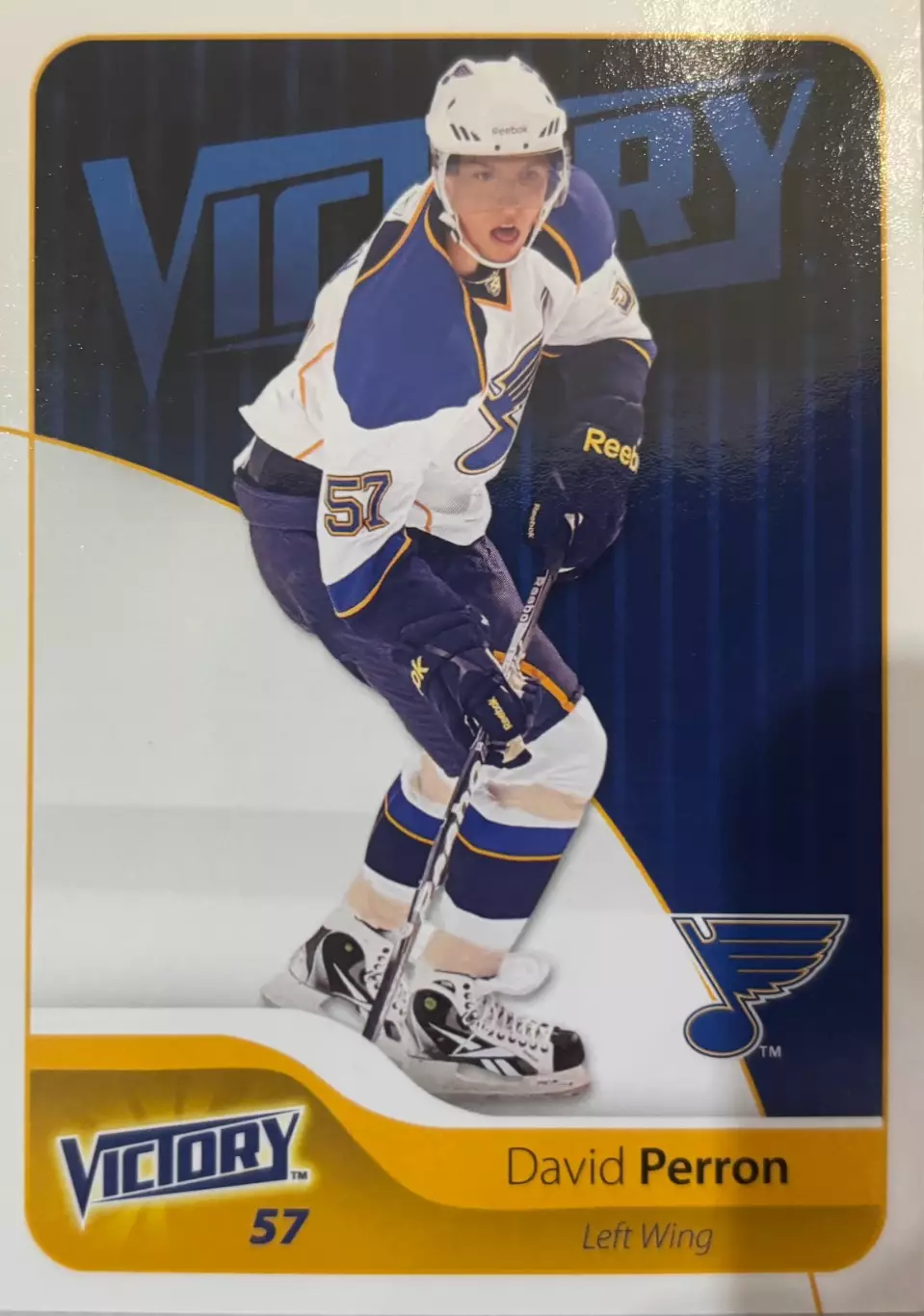 Хоккей Карточка David Perron-Давид Перрон St. Louis Blues/Сент-Луис Блюз НХЛ/NHL