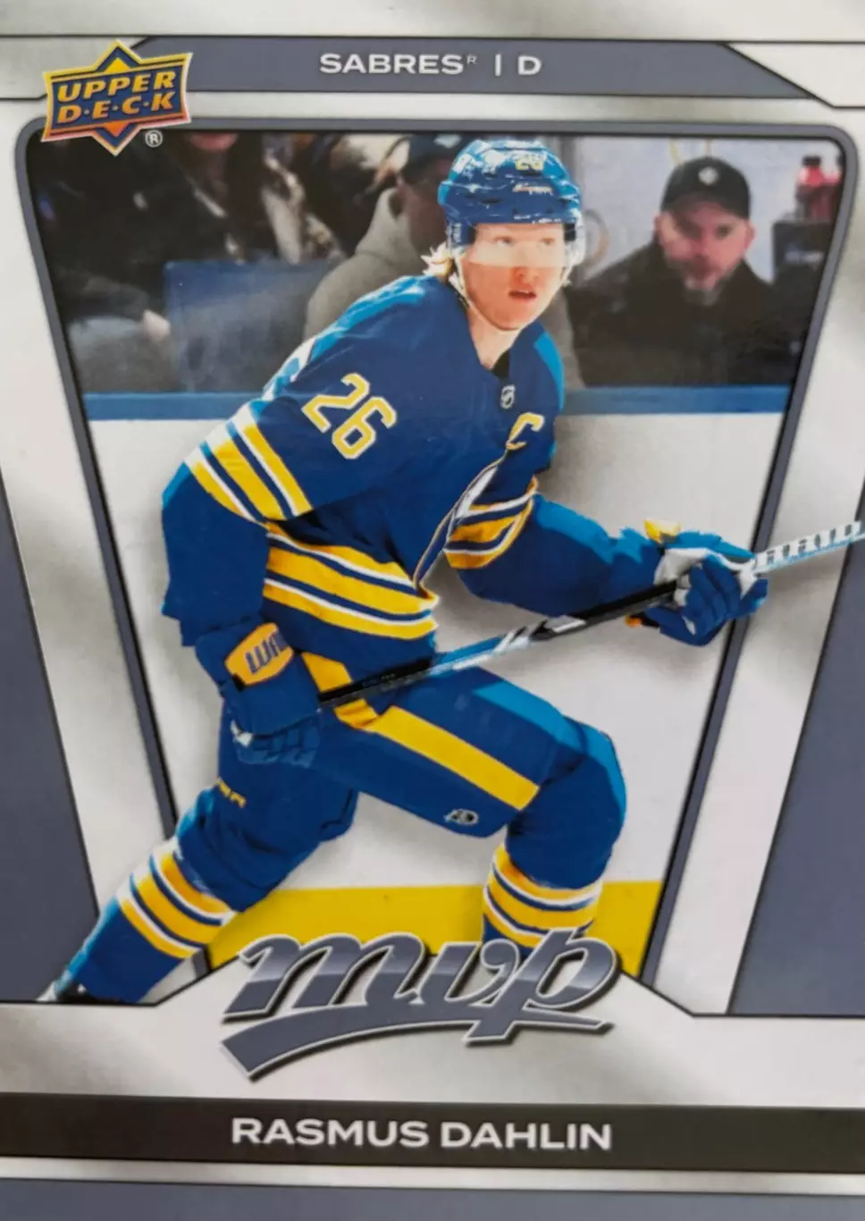 Хоккей. Карточка Rasmus Dahlin - Расмус Далин Buffalo Sabres-Баффало НХЛ NHL