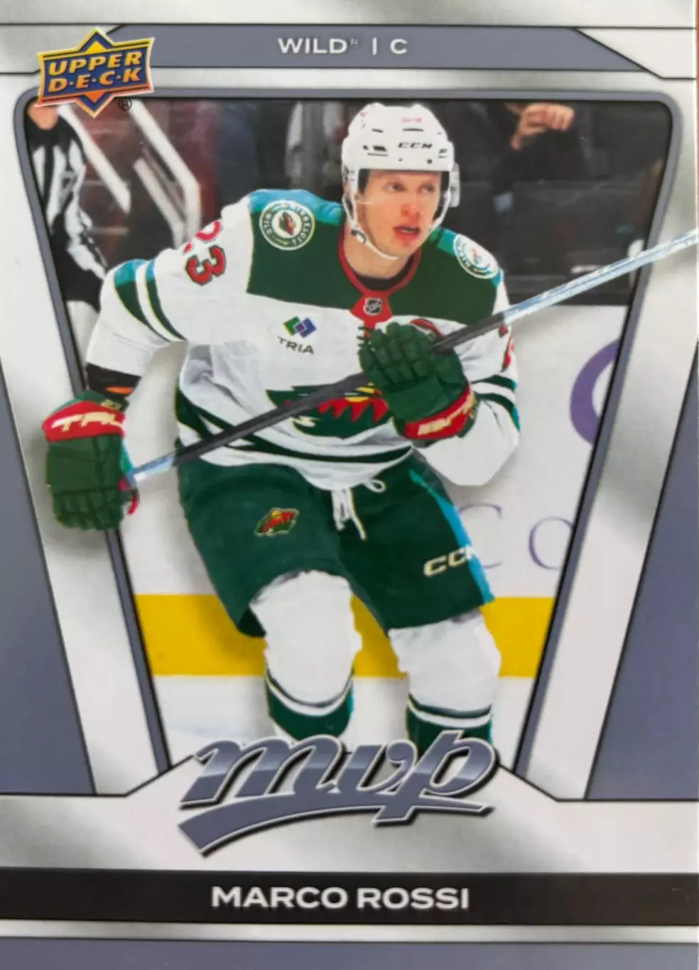 Хоккей. Карточка Marco Rossi-Марко Росси Minnesota Wild-Миннесота Уайлд НХЛ-NHL