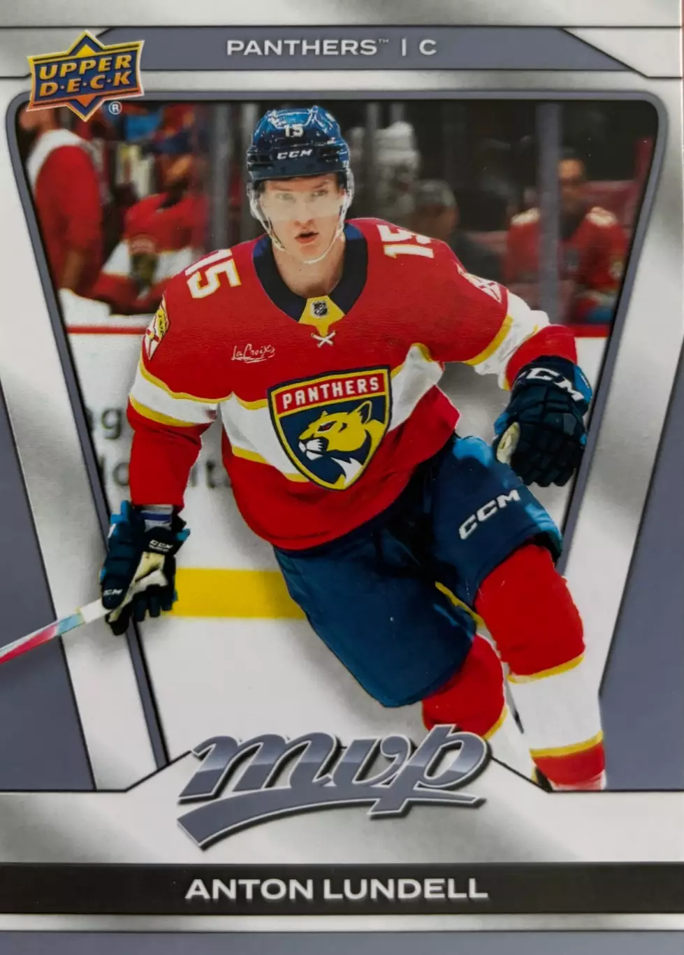 Хоккей. Карточка Anton Lundell-Антон Лунделль Florida Panthers - Флорида НХЛ-NHL