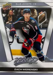 Карточка Zach Werenski/Зак Веренски Columbus Blue Jackets/Коламбус НХЛ/NHL