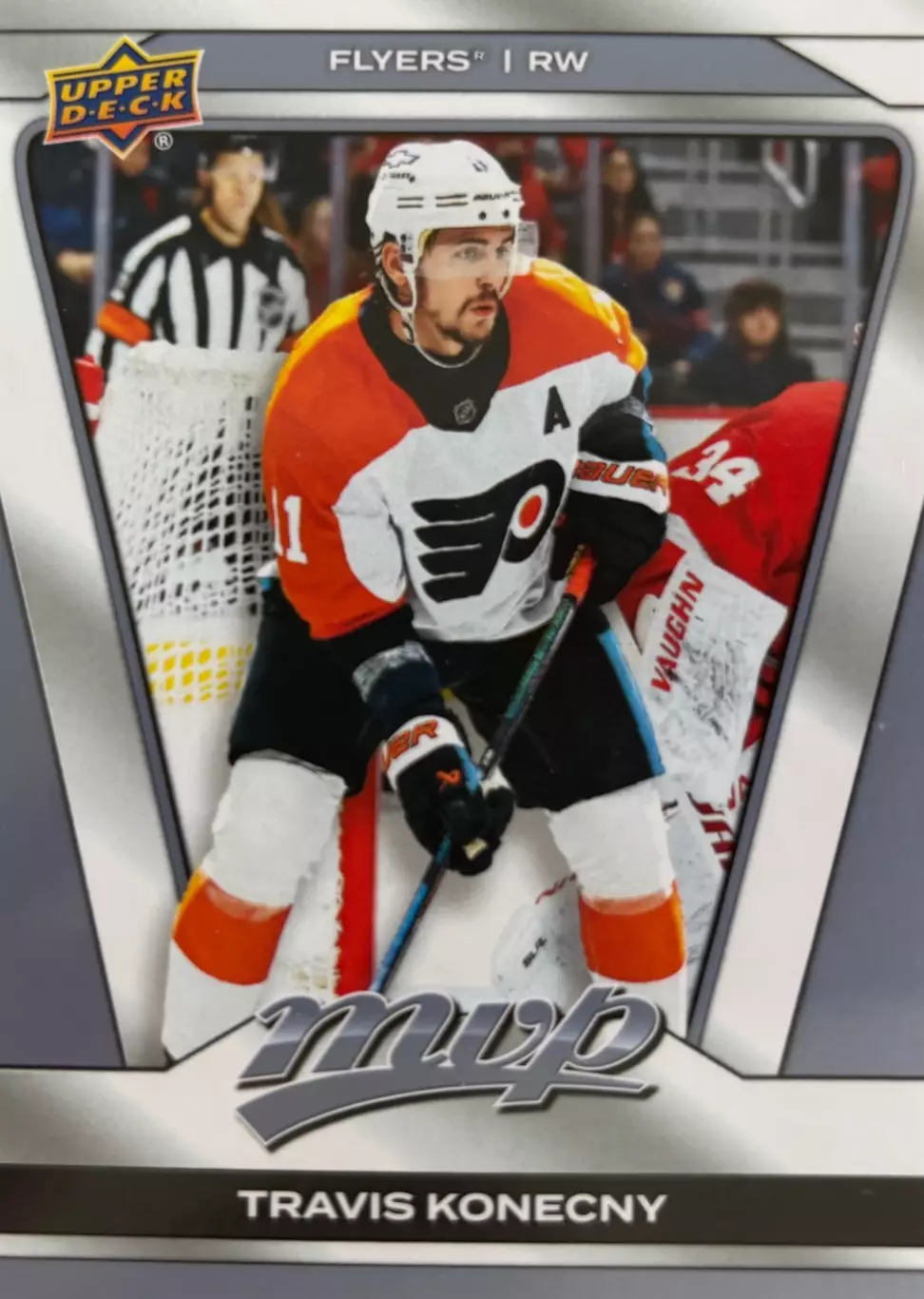 Карточка Travis Konecny - Трэвис Конекни Philadelphia Flyers-Филадельфия НХЛ-NHL