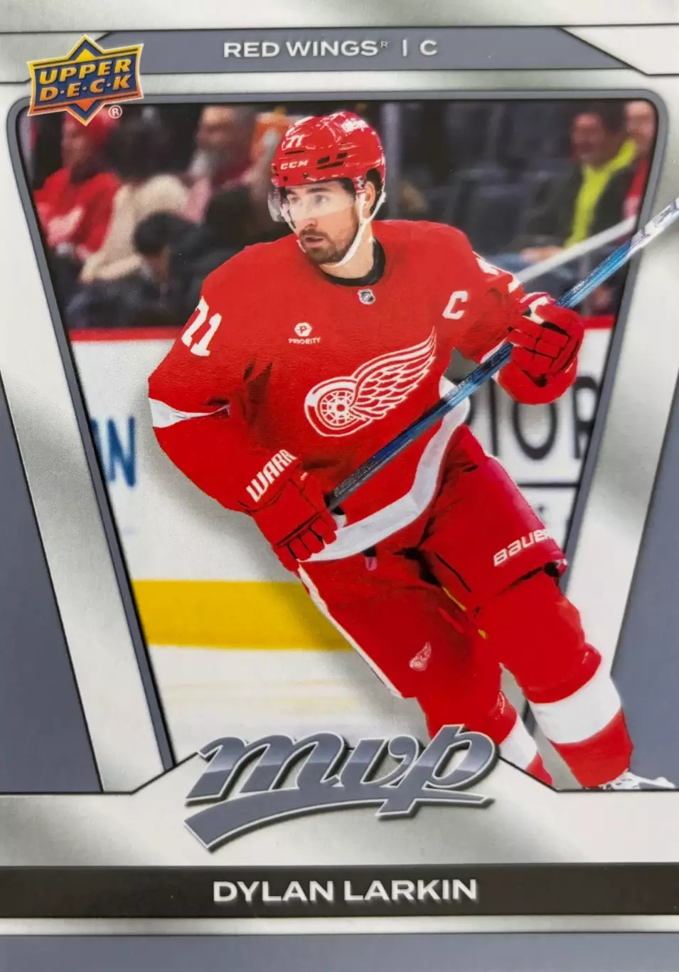 Хоккей. Карточка Dylan Larkin - Дилан Ларкин Detroit Red Wings/Детройт НХЛ/NHL