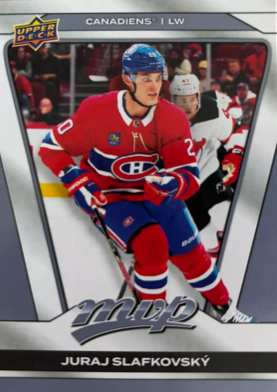 Карточка Juraj Slafkovsky-Юрай Слафковский Montreal Canadiens - Монреаль НХЛ/NHL