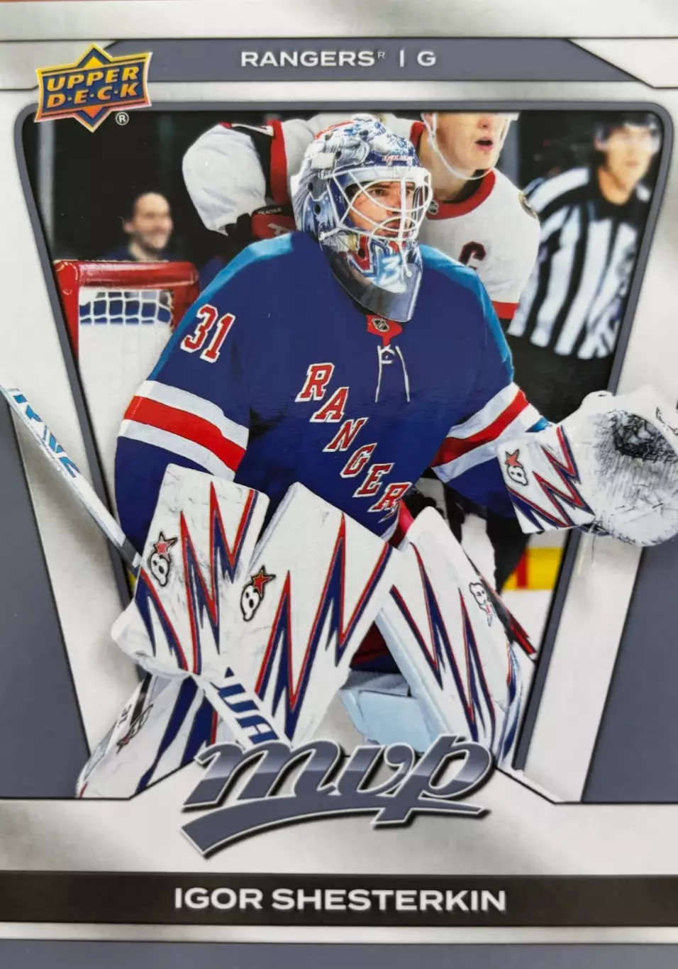 Хоккей Карточка Игорь Шестеркин New York Rangers-Рейнджерс, Спартак, СКА НХЛ КХЛ