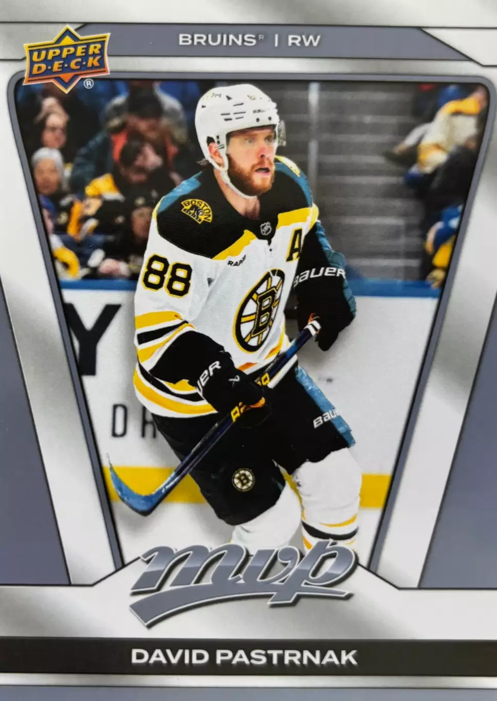 Хоккей. Карточка David Pastrnak/Давид Пастрняк Boston Bruins/Бостон НХЛ/NHL