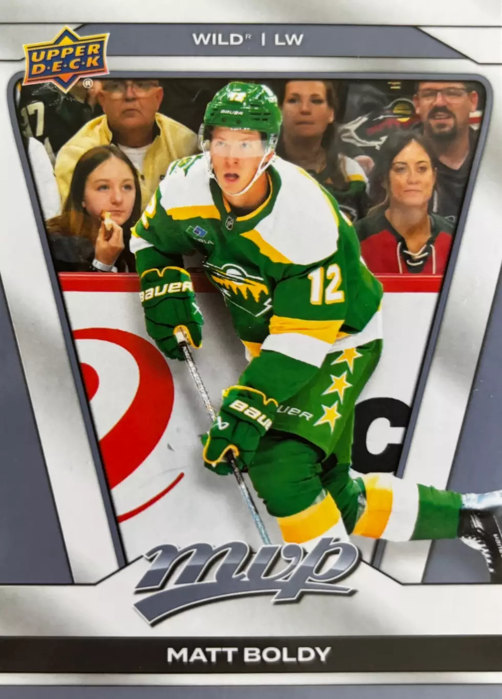 Хоккей. Карточка Matt Boldy-Мэттью Болди Minnesota Wild-Миннесота Уайлд НХЛ-NHL